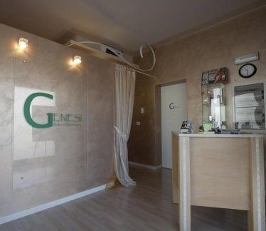 reception del centro benessere Genesi