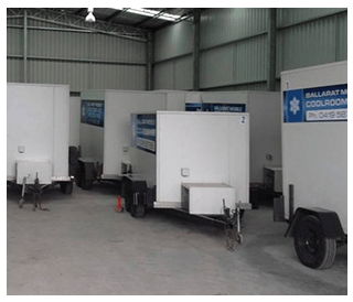 1 Coolroom Van for Hire - 9ft