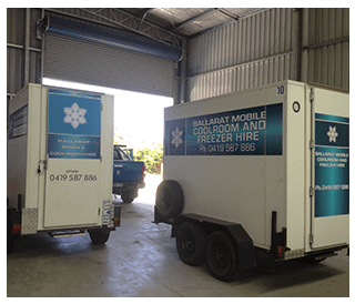 1 Coolroom Van for Hire - 6ft
