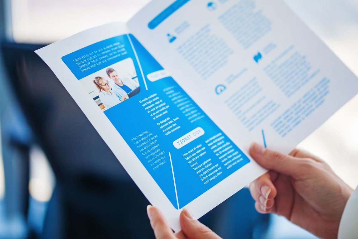 stampa di brochure
