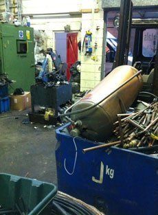 scrap collection centre