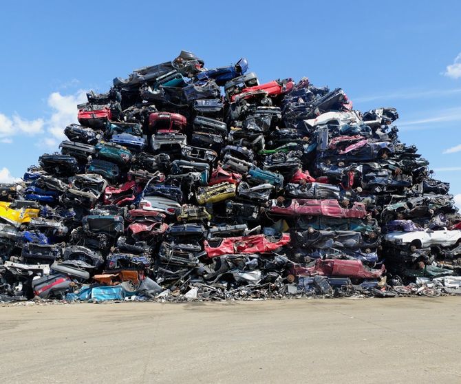 Scrap cars