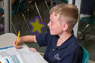 Girl in StarChild Academy's After-School Program