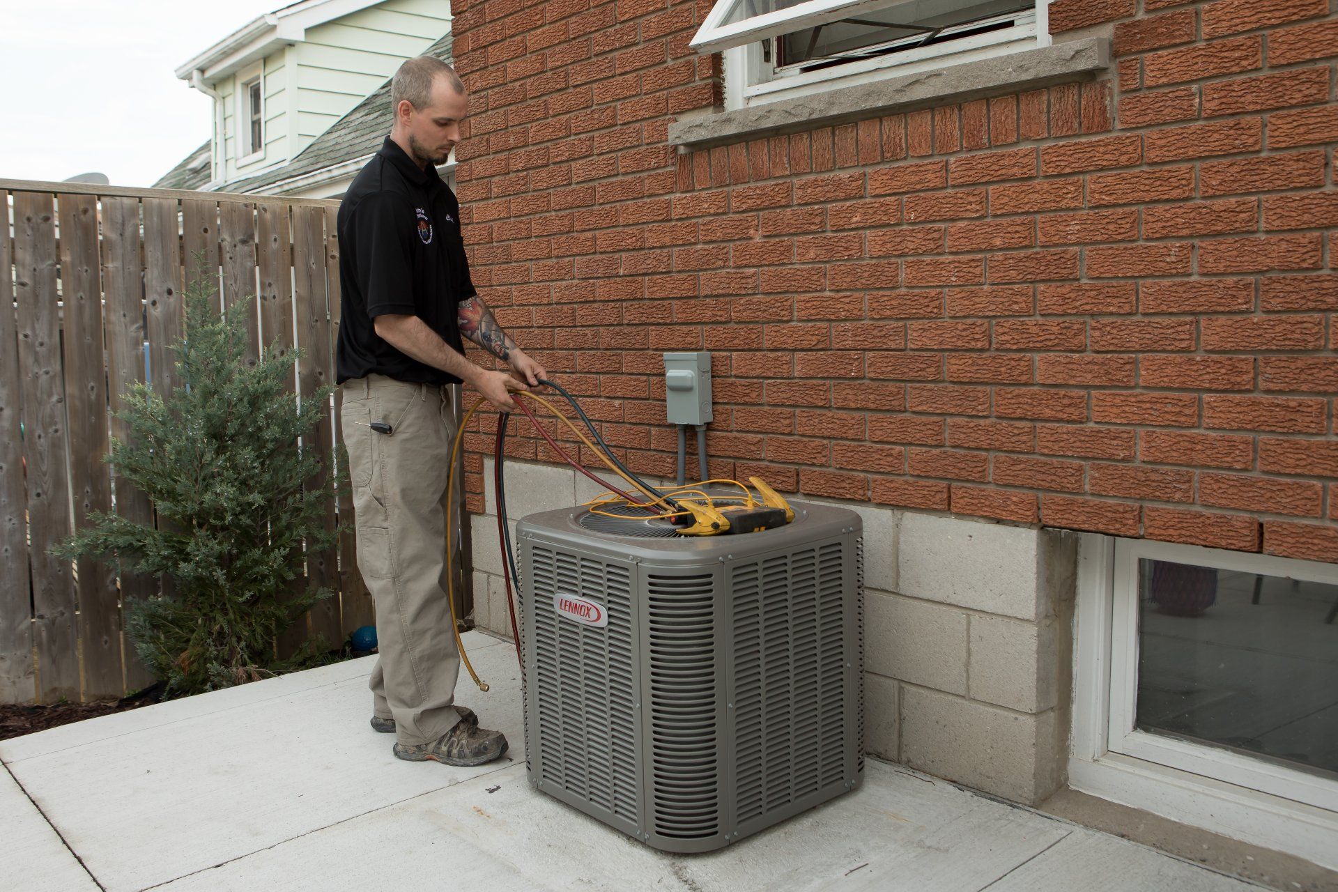 AC gas filling