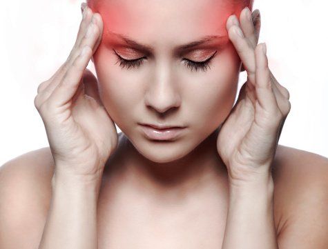 Woman Suffering from Headache — Pain Management in Quakertown, PA Woman Suffering from Headache — Pain Management in Quakertown, PA
