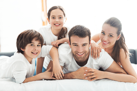 Happy Family — Therapeutic Massage in Quakertown, PA Happy Family — Therapeutic Massage in Quakertown, PA