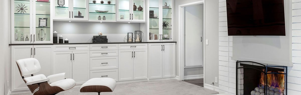 Living Room Storage Cabinet System