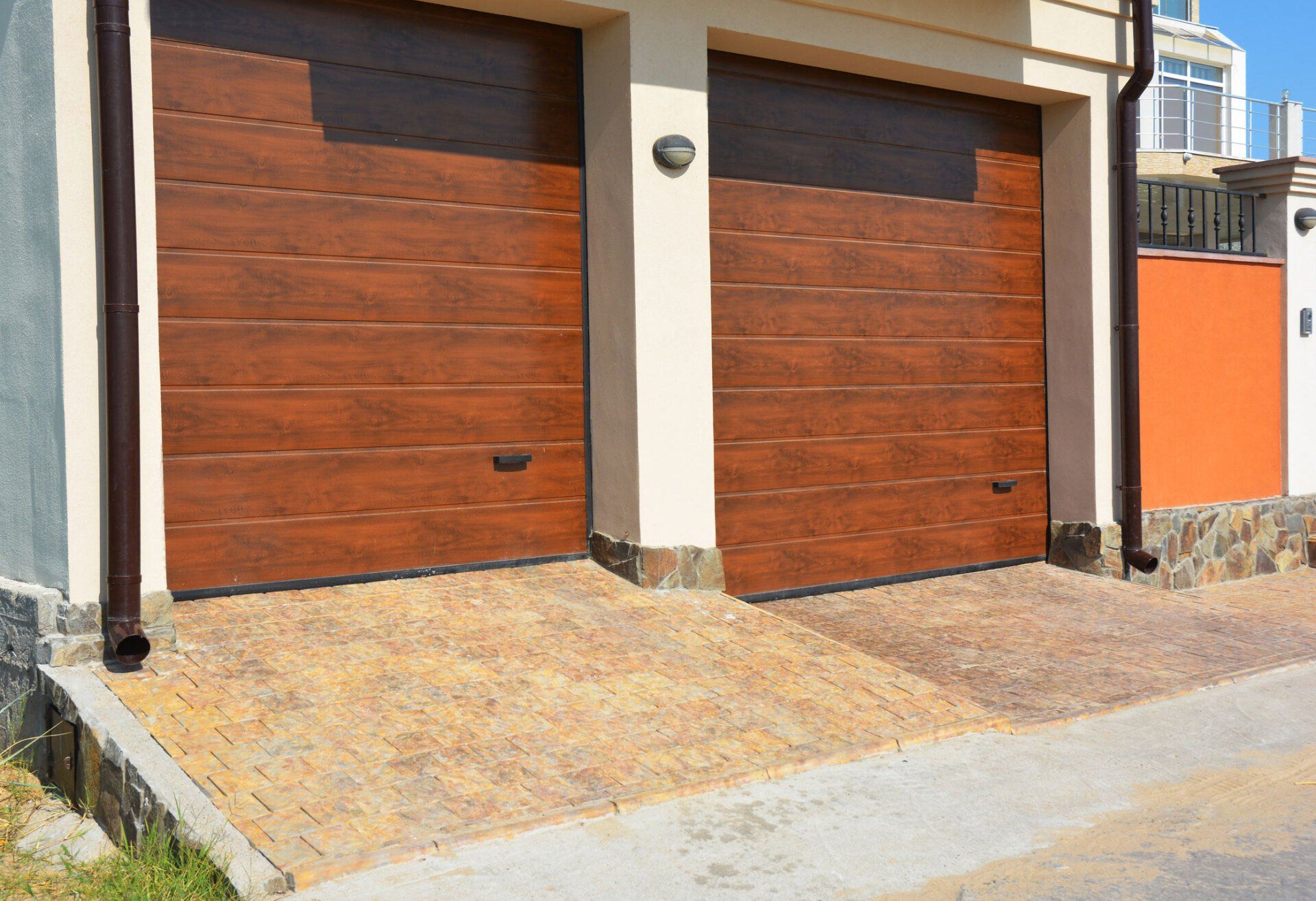 Brown Garage Door — Westport, MA — D & D Overhead Garage Doors