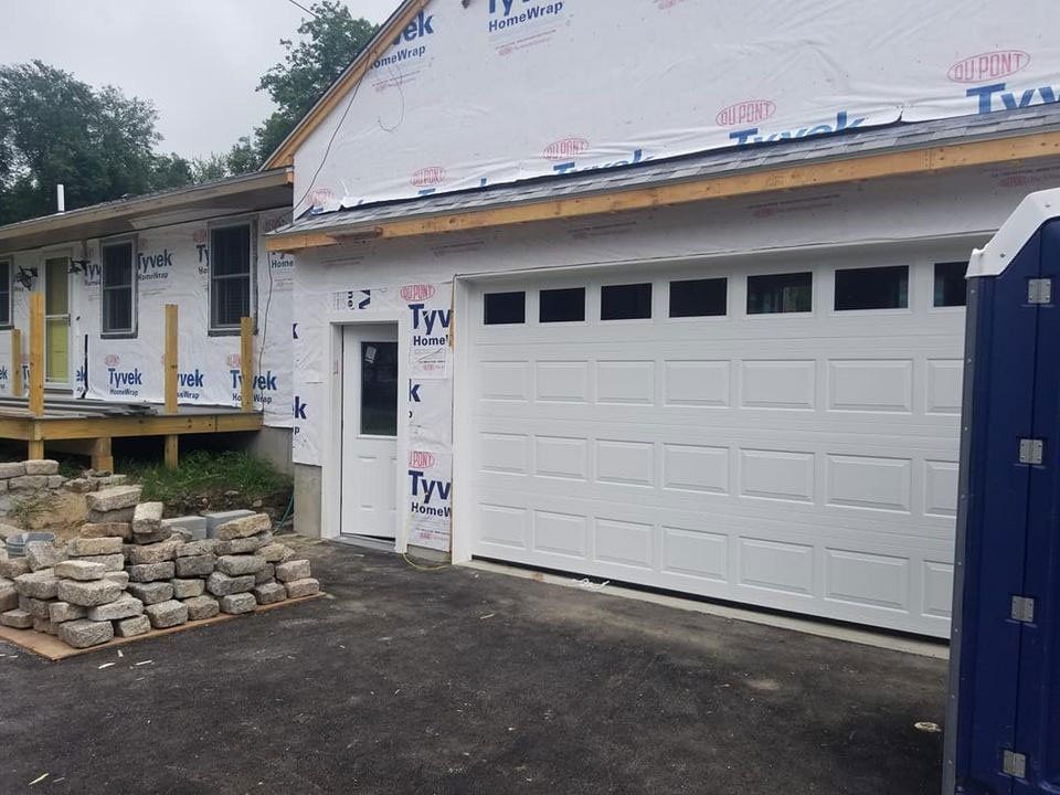 Pure White Garage Door — Westport, MA — D & D Overhead Garage Doors