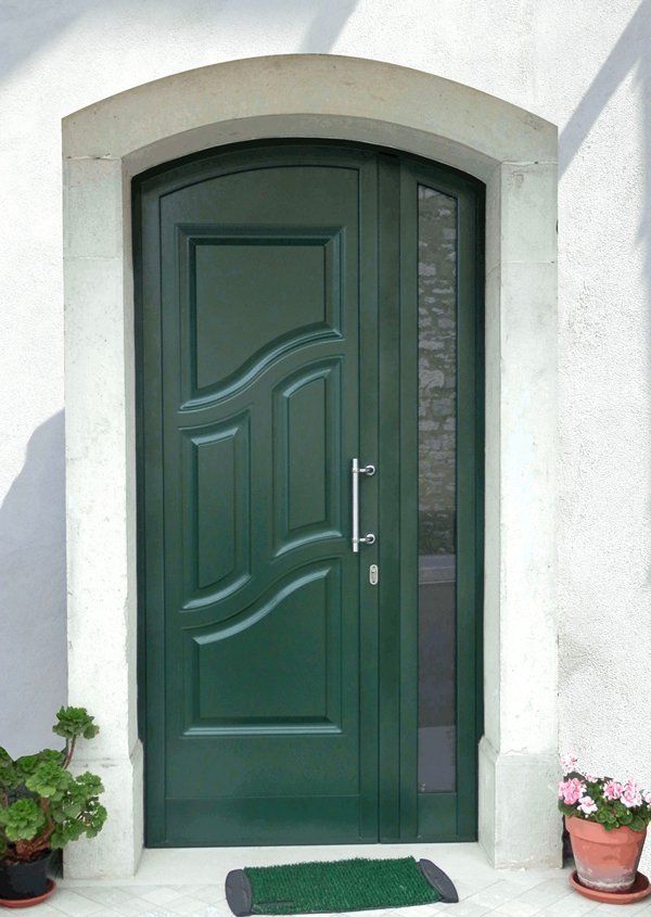 Portoncino color verde foglia