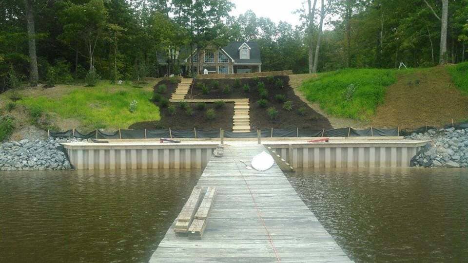 Pier Service — Dock And Sea Wall in Shacklefords, VA