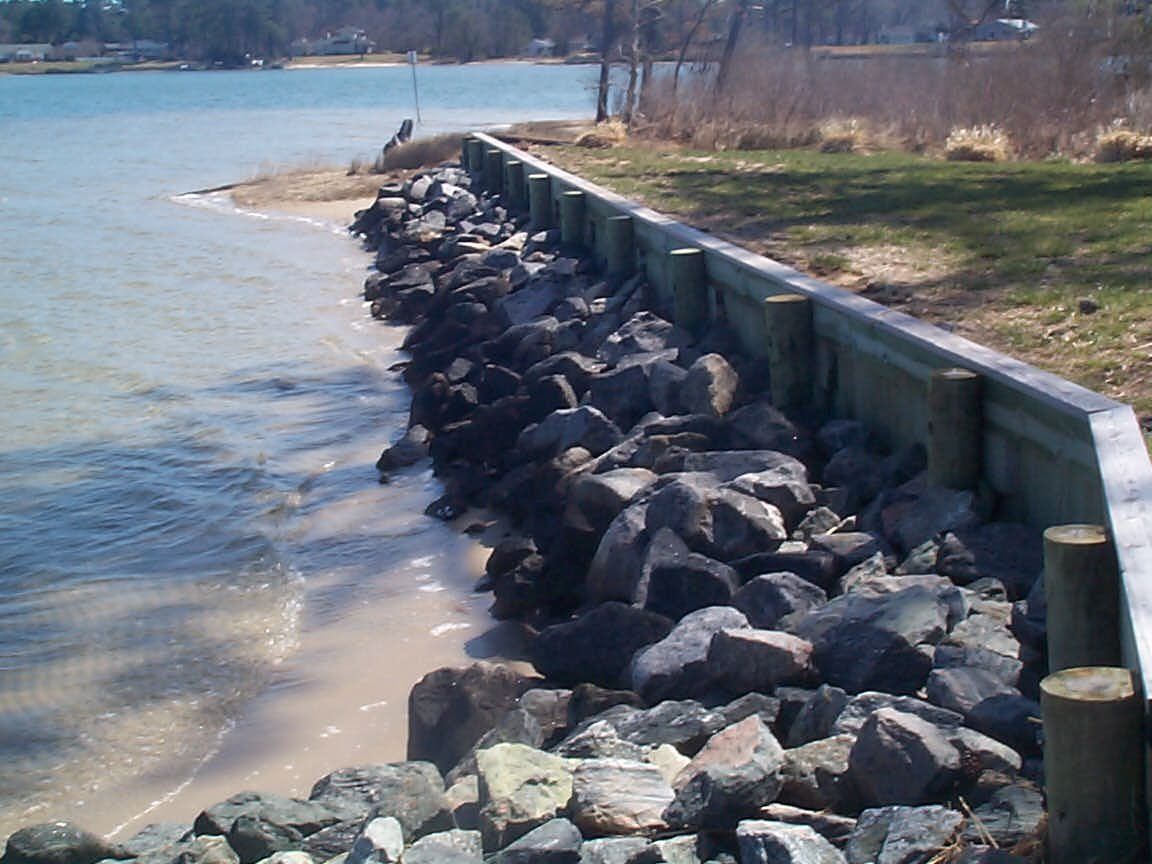 Hardscape Repair — Rip Rap And Seawall in Shacklefords, VA