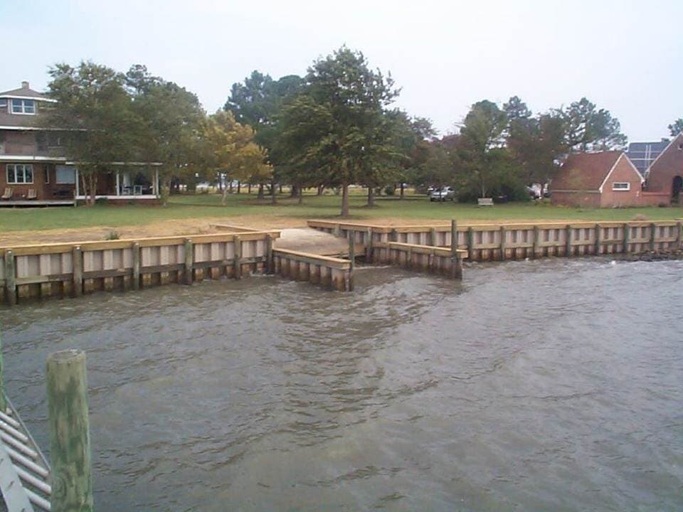 Driveway Installation — Wooden Open Dock in Shacklefords, VA