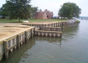 Seawall Construction James City County, VA