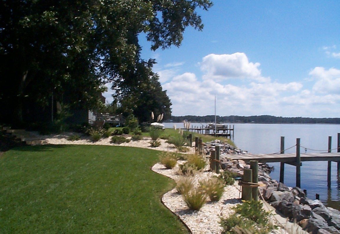 Walkway Remodeling — Beautiful Dock Landscape in Shacklefords, VA