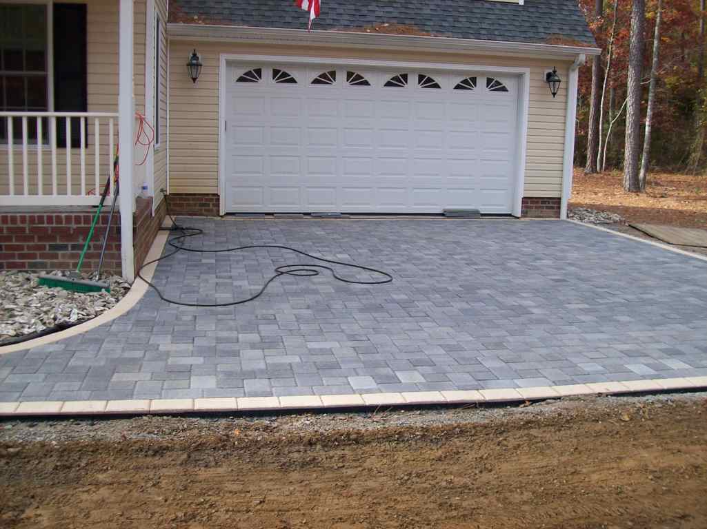 Walkways — Garage With Brick Floor in Shacklefords, VA