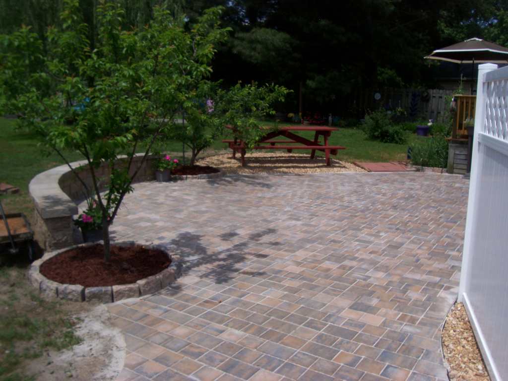 Rock Wall — Patio With Retaining Wall in Shacklefords, VA