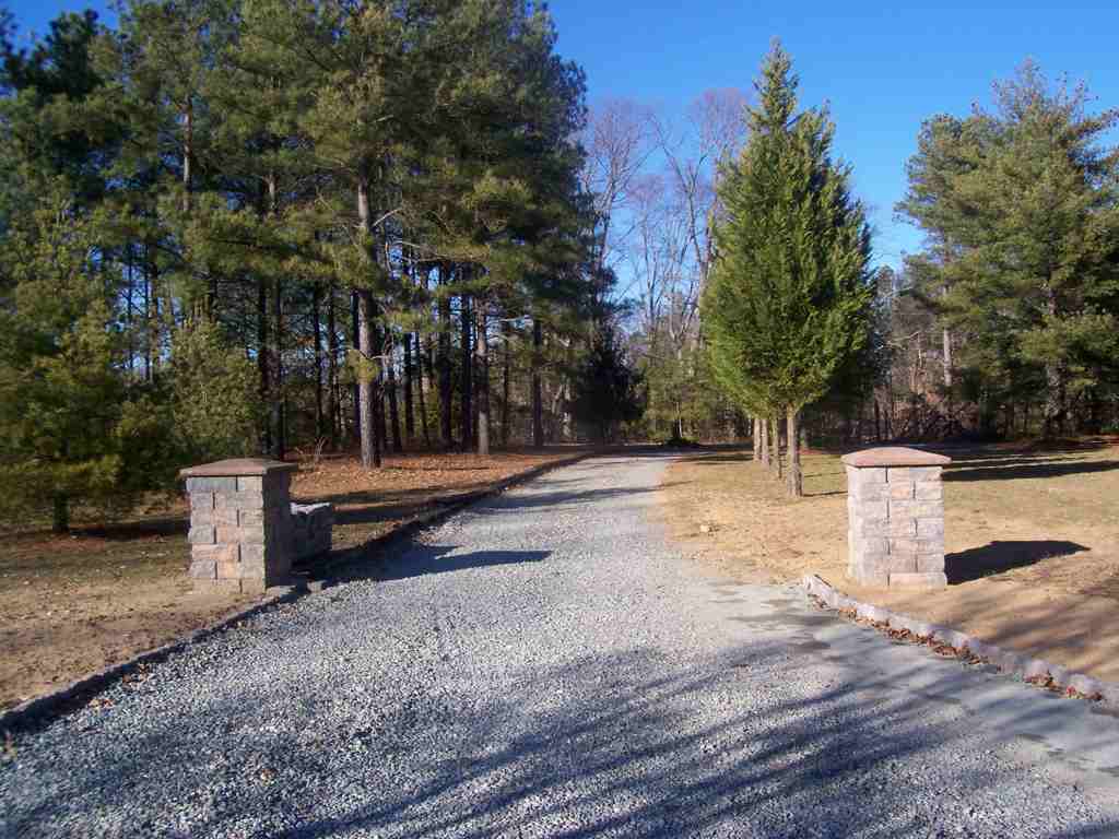 Patios — Walk Path With Small Rocks in Shacklefords, VA