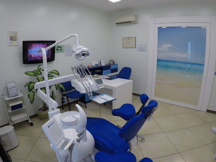 ambulatorio odontoiatrico blu