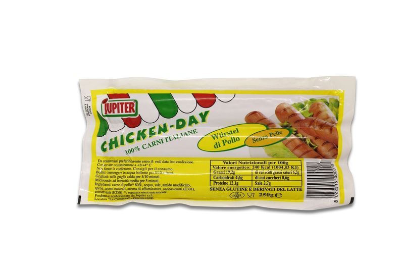 Confezione Wurstel pollo