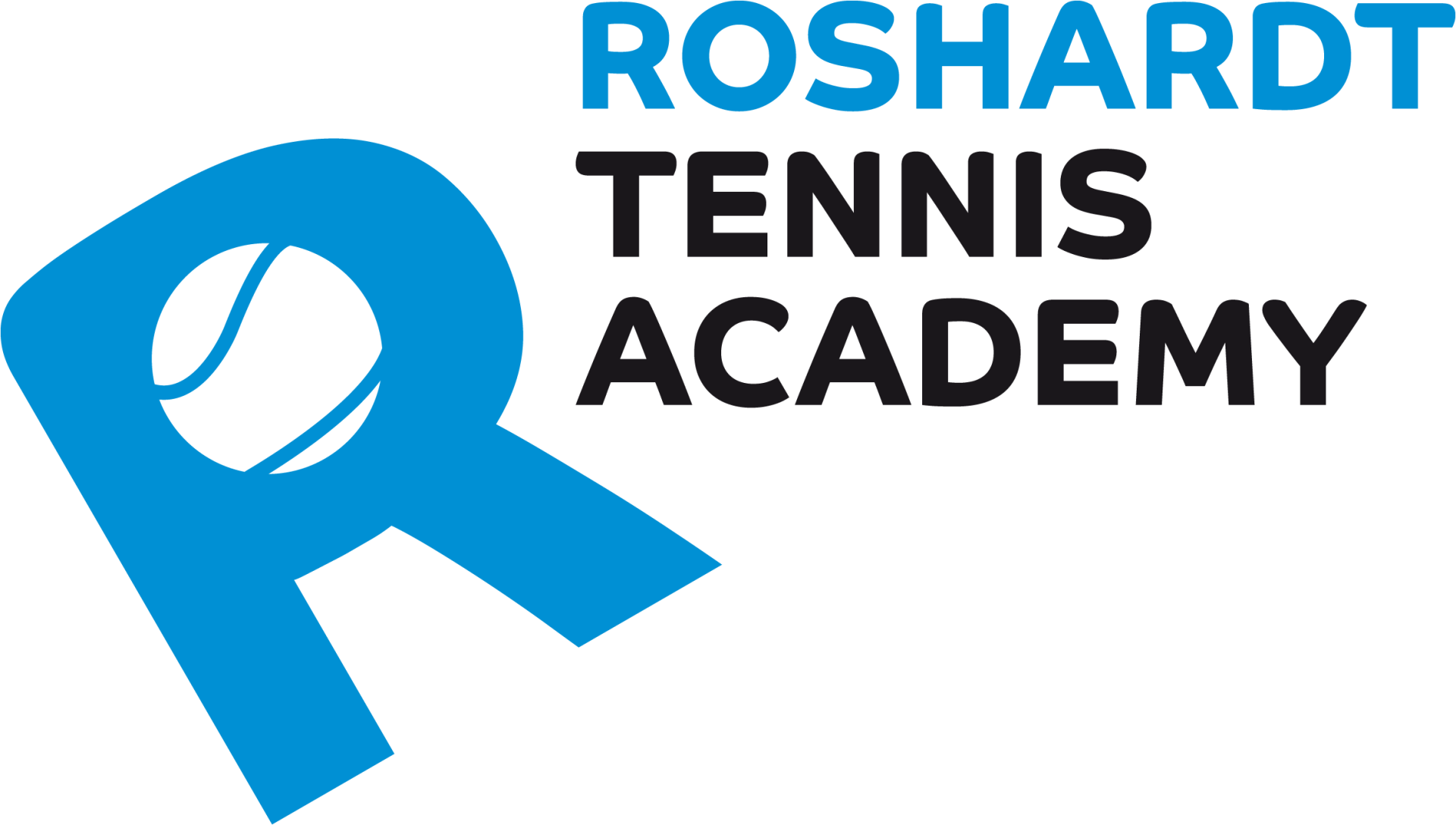 Das Logo der Roshardt Tennis Academy