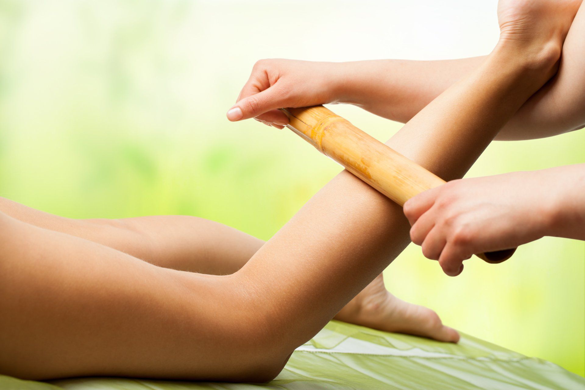 Warm Bamboo Massage in Cardiff