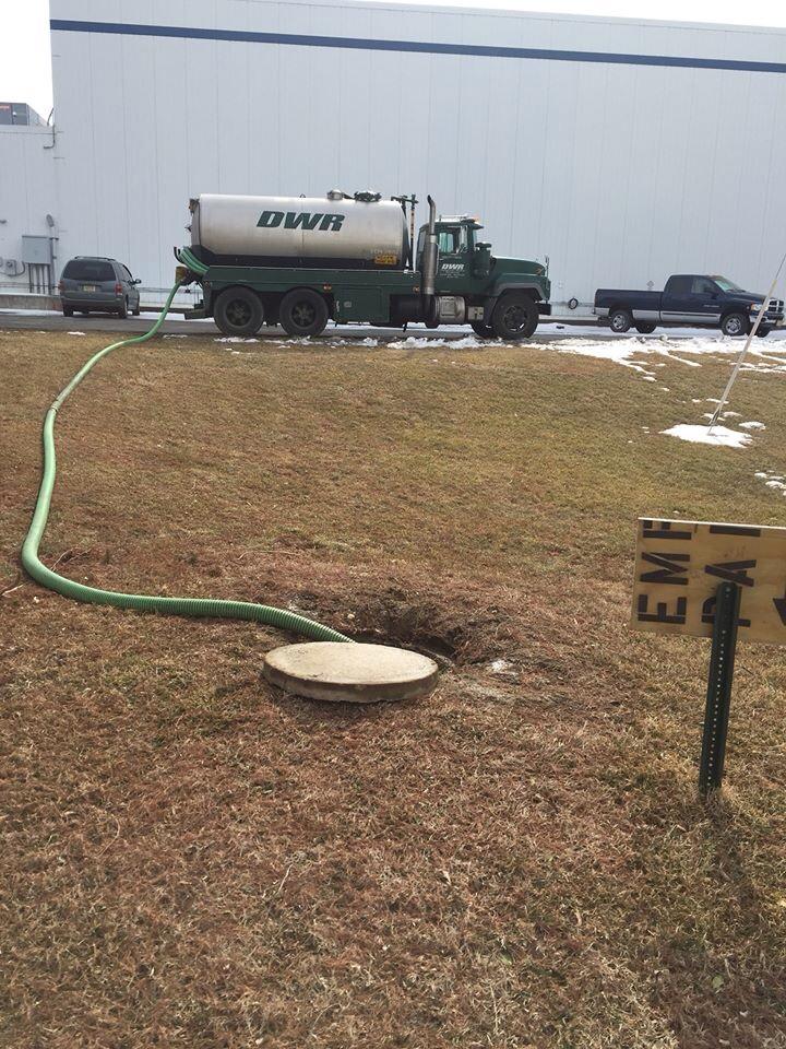 Manhole Sewer Cleaning System — Newfield, NJ — Del Monte Waste Removal