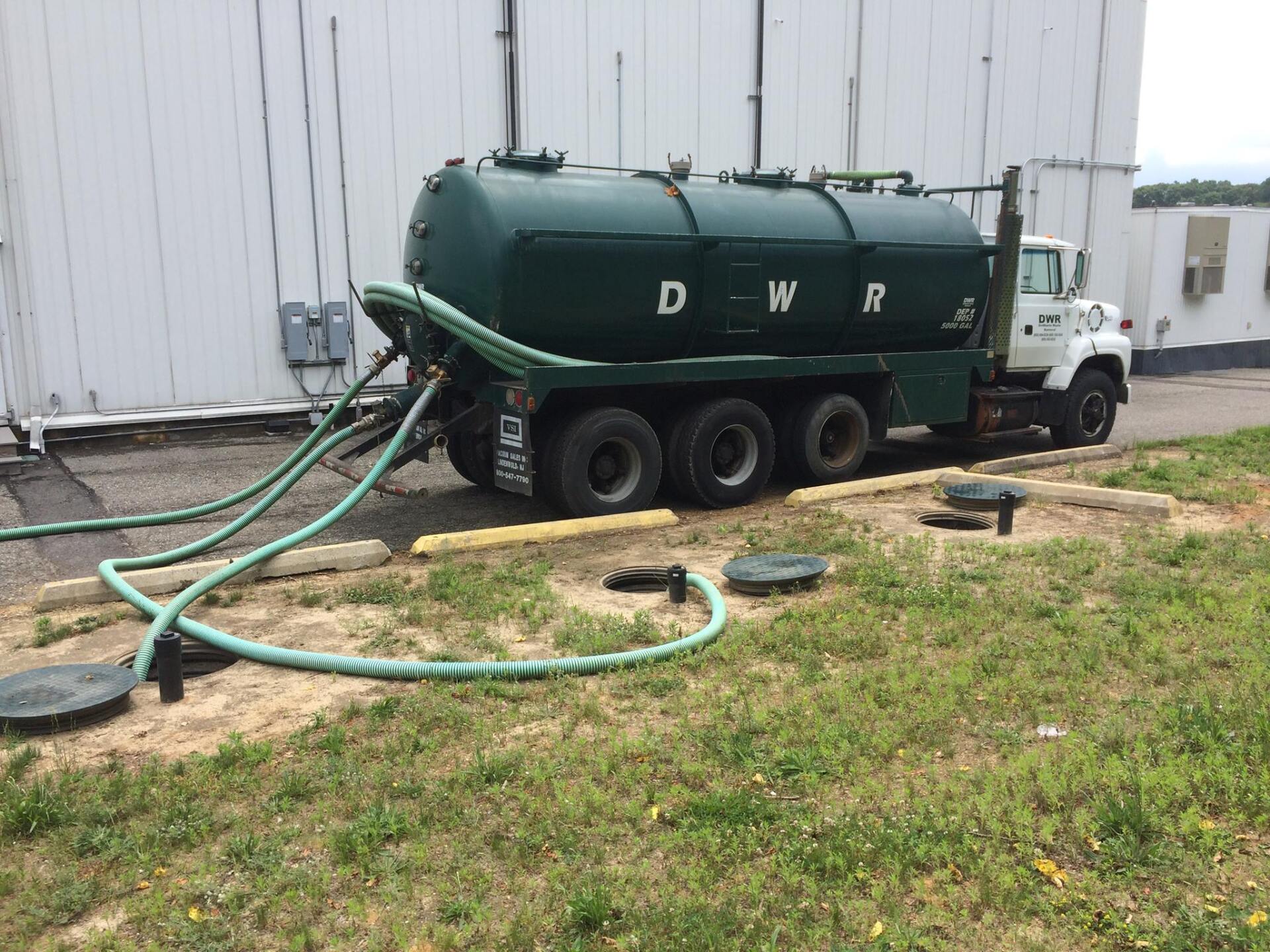 Waste Removal Septic Truck — DWR Del Monte Waste Removal
