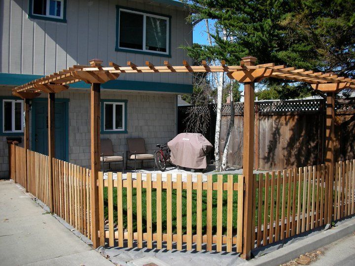 Wooden Fence Design — Santa Cruz, CA — Quilici Gardening