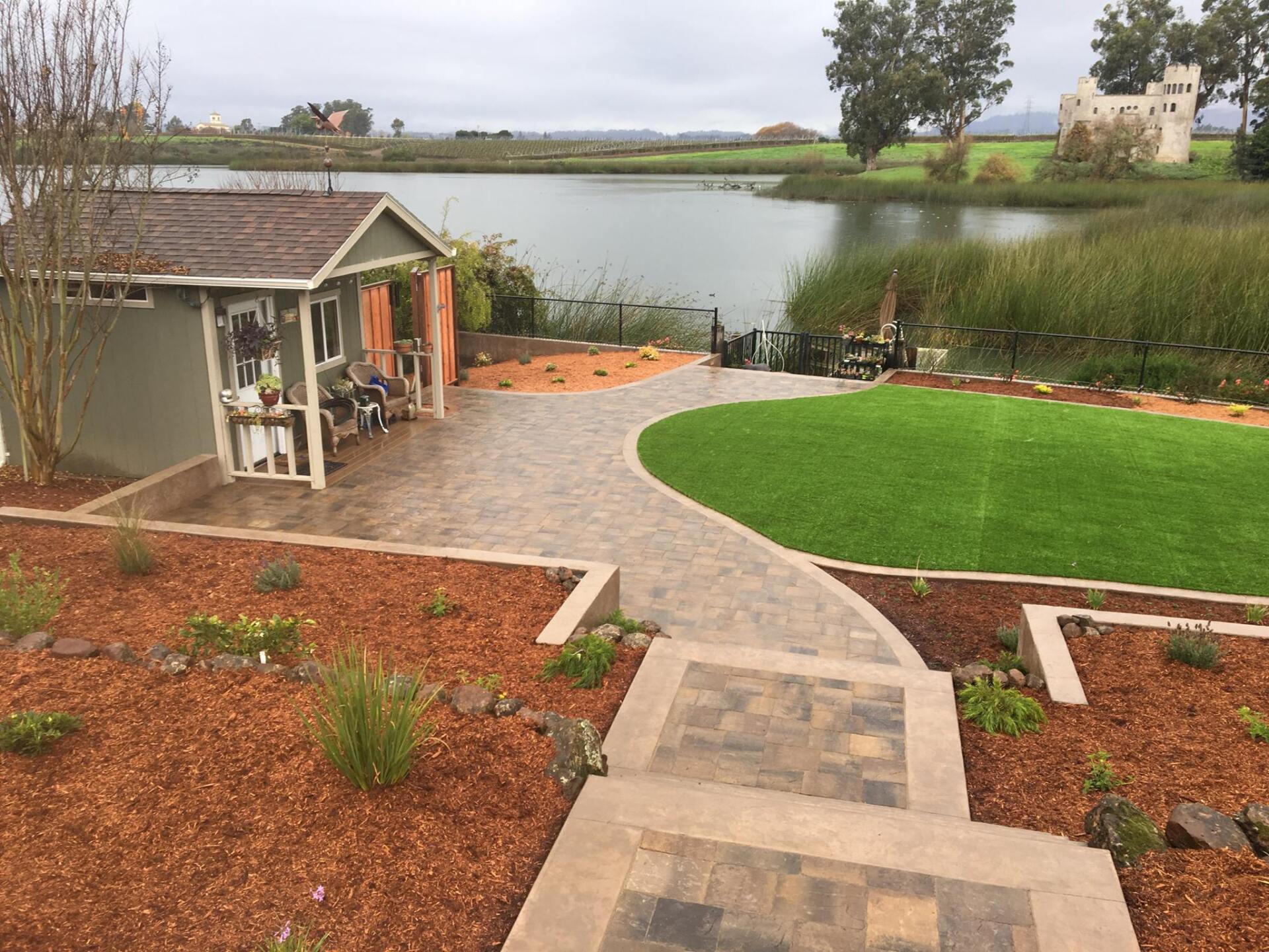 Lake Shore View — Santa Cruz, CA — Quilici Gardening