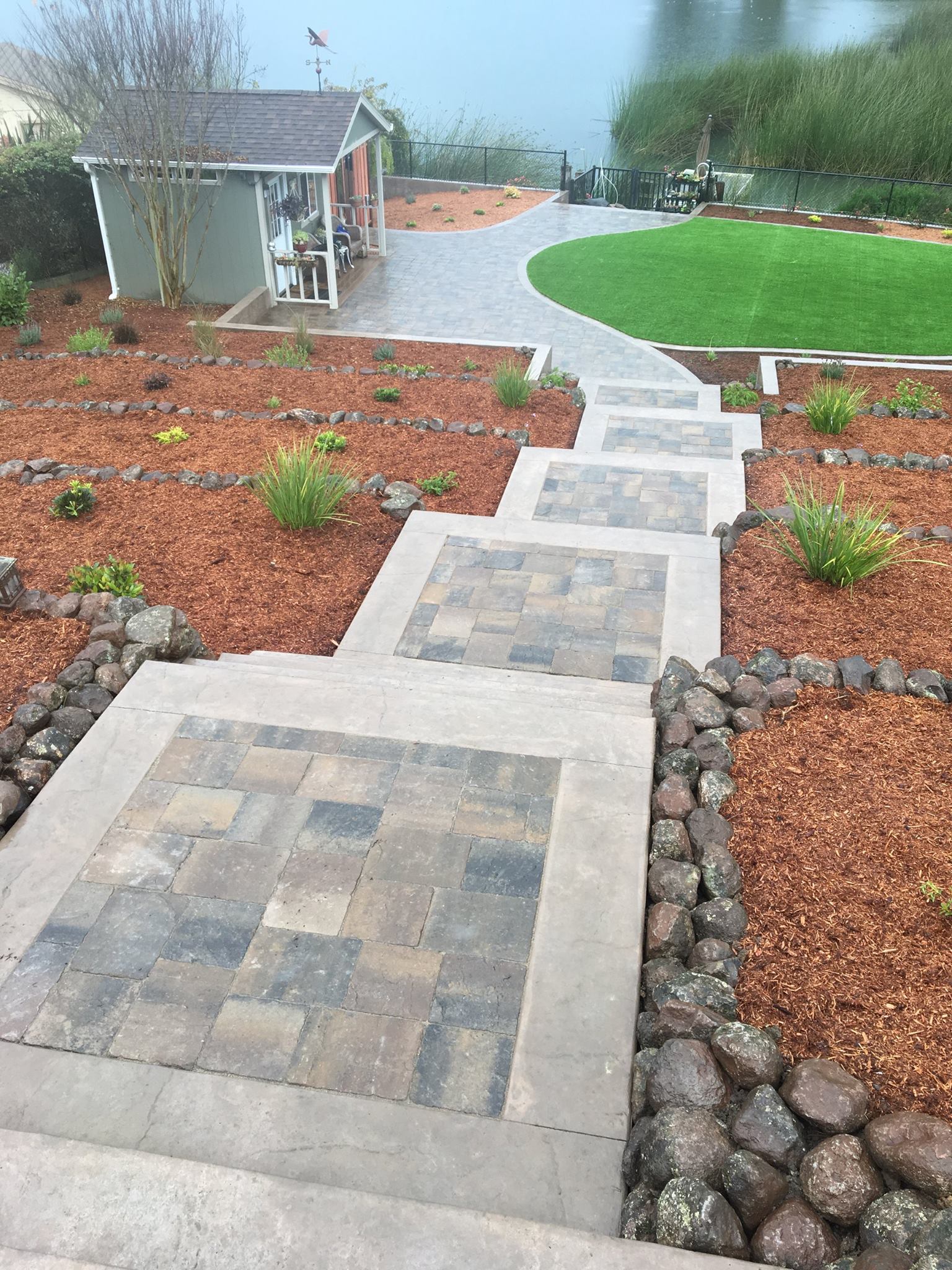 Lake Shore— Santa Cruz, CA — Quilici Gardening