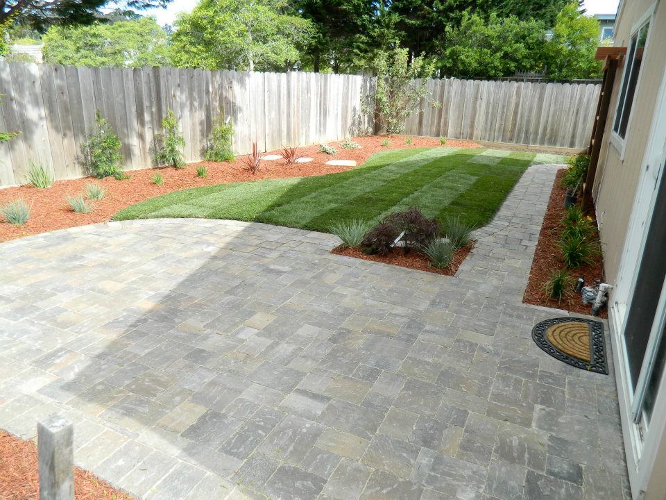 Clean Backyard — Santa Cruz, CA — Quilici Gardening