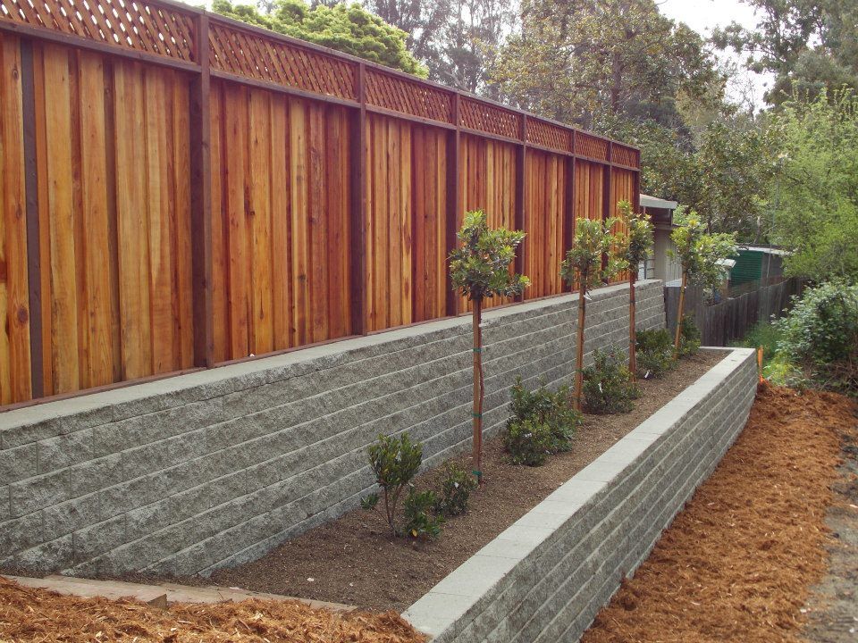 Beautiful Wooden Fence — Santa Cruz, CA — Quilici Gardening Beautiful Wooden Fence — Santa Cruz, CA — Quilici Gardening