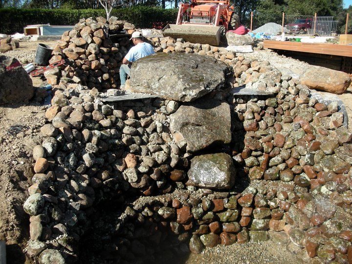Pond And Water Falls Installation — Santa Cruz, CA — Quilici Gardening Pond And Water Falls Installation — Santa Cruz, CA — Quilici Gardening