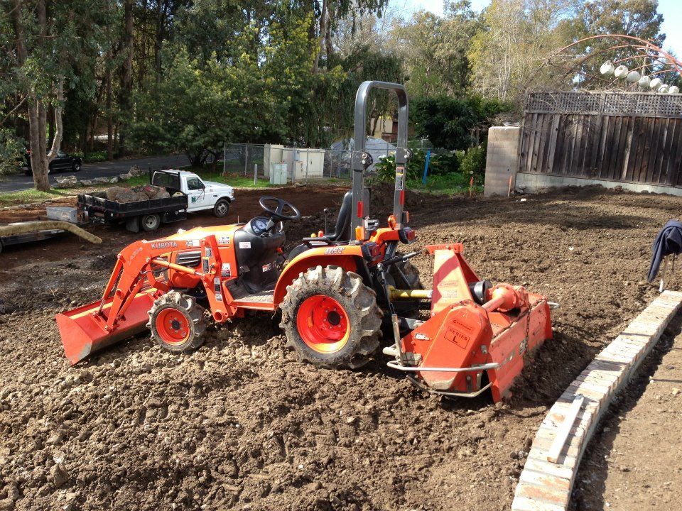Small Tractor — Santa Cruz, CA — Quilici Gardening