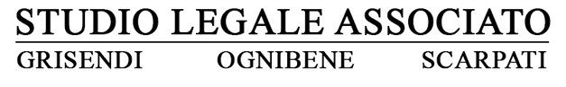 STUDIO LEGALE ASSOCIATO GRISENDI OGNIBENE SCARPATI - LOGO