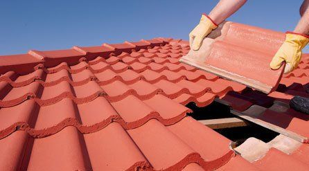 replacing a missing pantile