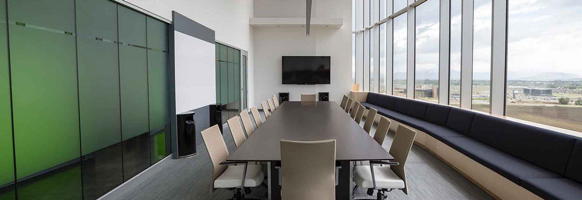 Frost Film Office Boardroom AllCool Window Films