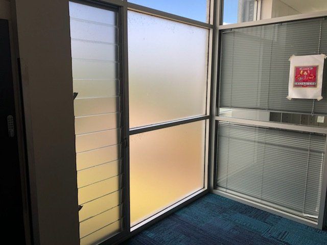 school privacy window film application