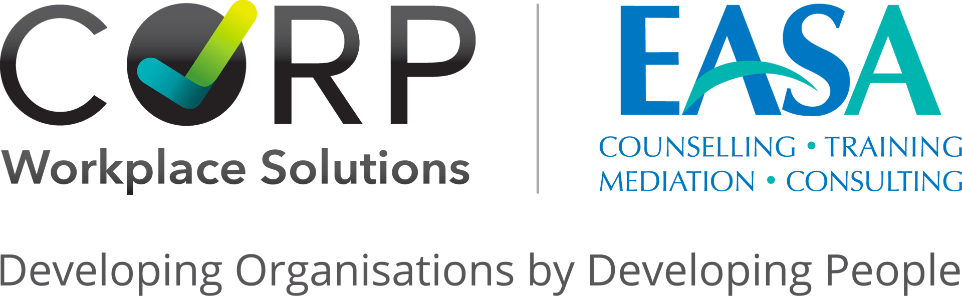 A logo for a company called corp easa