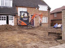 Gardening services - Keighley, Skipton, Ilkley - Peter Griffiths Quality Landscaping Service - Heavy plant