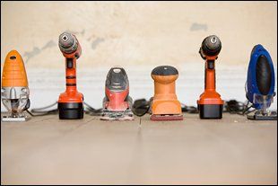 ContactThe Saw Point today for expert advice. Six handheld power tools including drill and sander