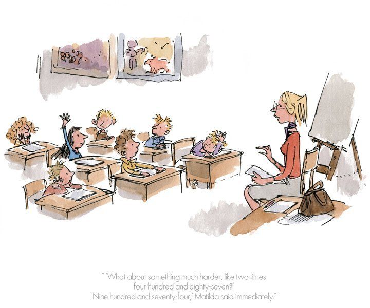 Matilda - Nine Hundred and Seventy Four - Roald Dahl/Quentin Blake