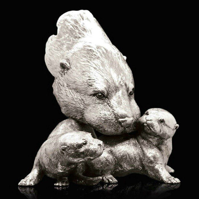 Otter & Pups - Keith Sherwin - £195