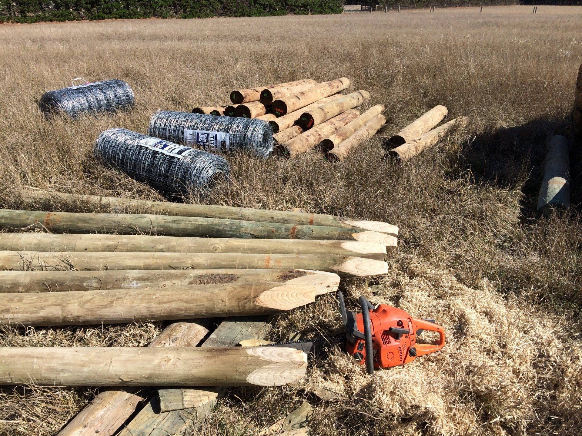 Fencing Materials