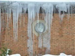 ice damage develops