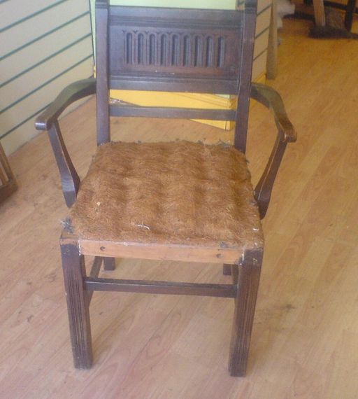 select upholstery dining chair A before