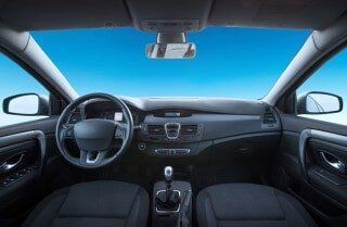 Shattered front windshield - Auto Glass repair in Baltimore, MD
