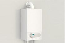 A domestic boiler
