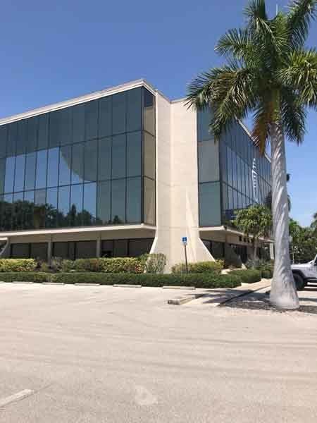 clean office building